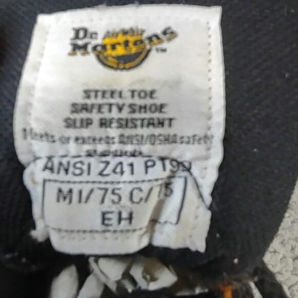 Dr Martens 8845 Teak Safety Boot Made in England Size men 8 women 10 - Picture 5 of 10